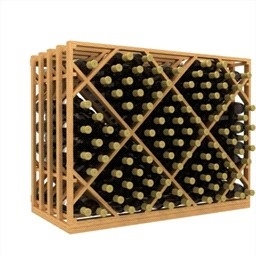 Diamond lattice wine online rack